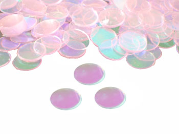 Round Confetti, Iridescent 1/4